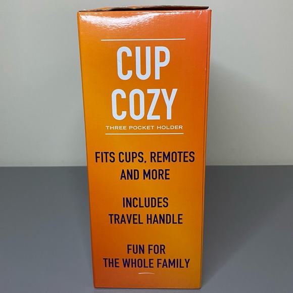 Cup Cozy Three Pocket Holder Pillow by The Original Fun Workshop - Picture 4 of 8